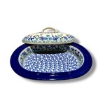 618  Bunzlau kleine Ovale Ovenschaal 2898X Dekschalen